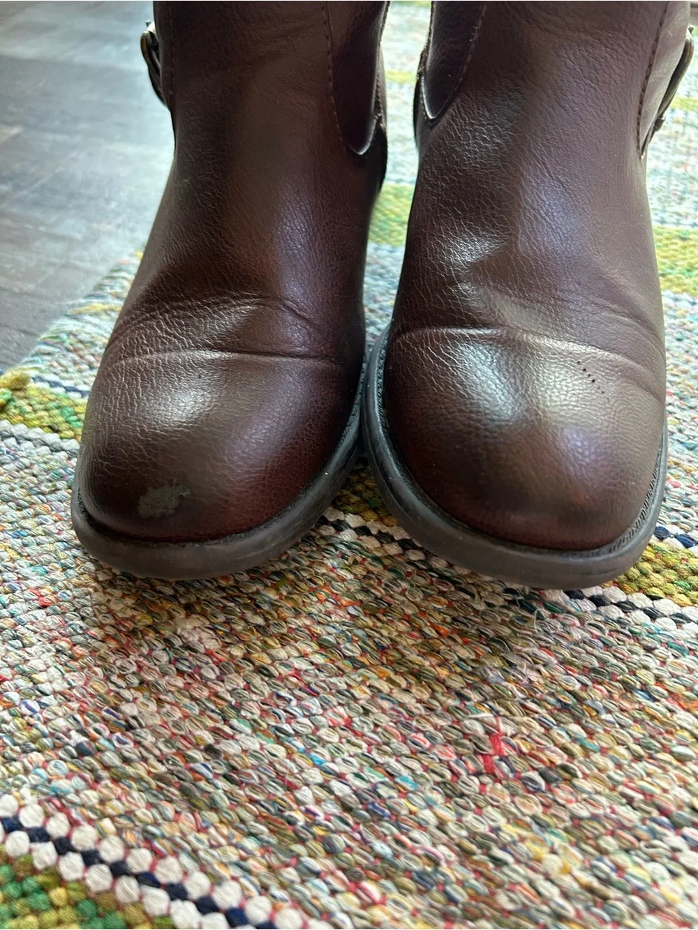 GH Bass wide calf, knee high Women’s Riding Boots.